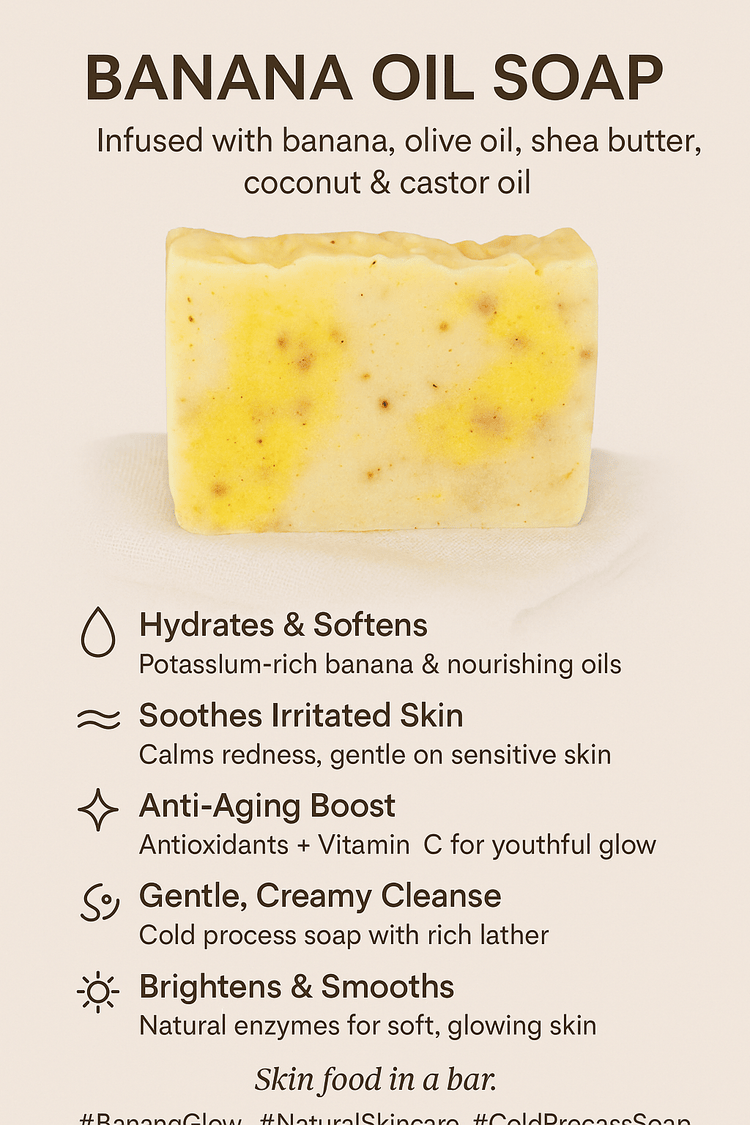 Banana Soaps - Chalises Heavenly Inspired