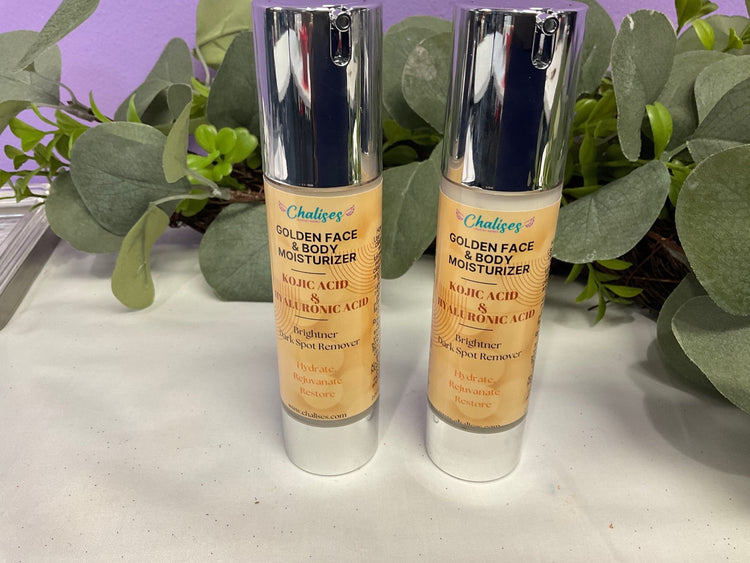 Golden Glo 2pk Mini Wash & Moisturizer - Chalises Heavenly Inspired