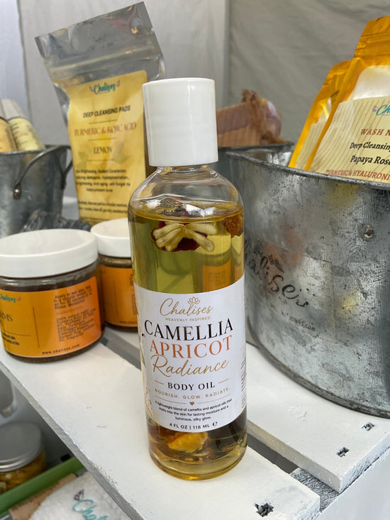 Body Oil Camellia Apricot - Chalises Heavenly Inspired