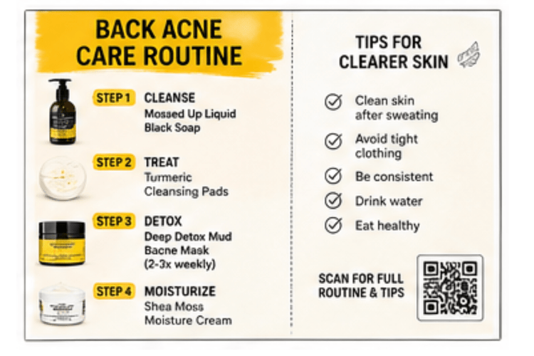 Deep Detox Mask Bacne Mud - Chalises Heavenly Inspired