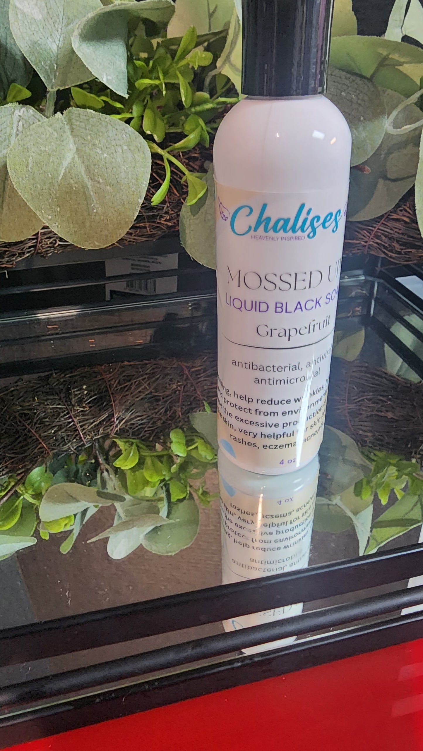 Moss Up Liquid Black Soap