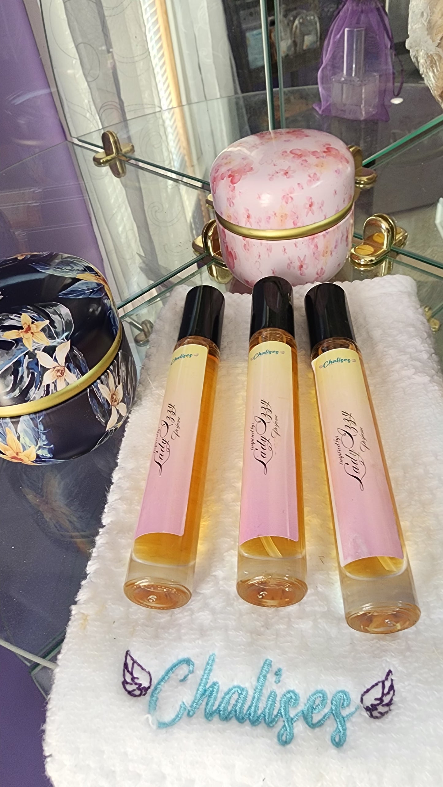 Body Powder & Perfume Set