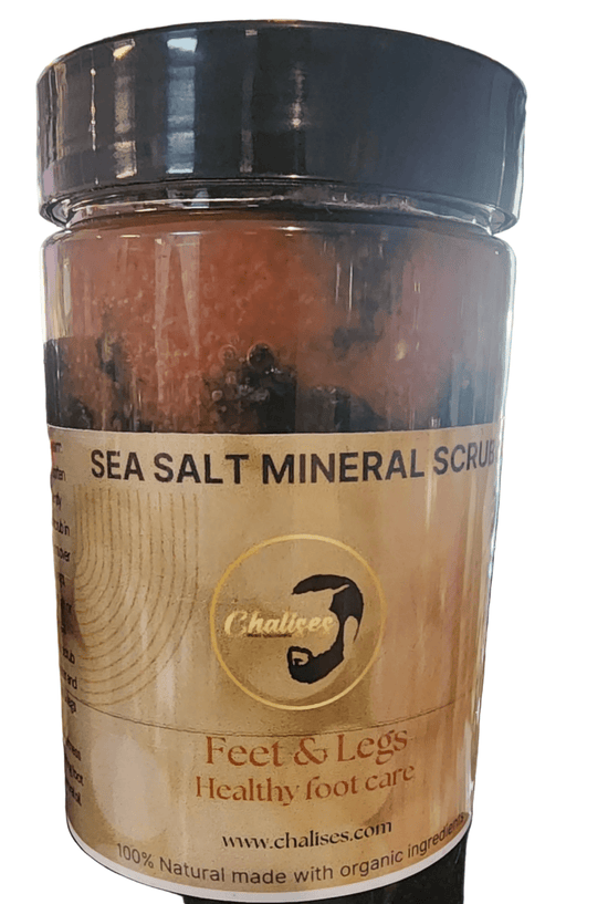 Sea Salt Mineral Scrub - Chalises Heavenly Inspired
