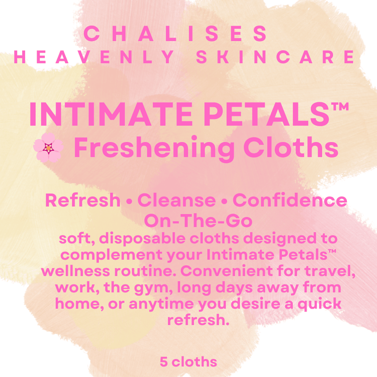 Intimate Petals Freshening Cloths - Chalises Heavenly Inspired