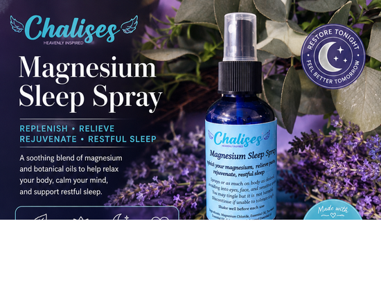 Why Our Chalises Magnesium Sleep Spray Is Becoming a Nighttime Favorite