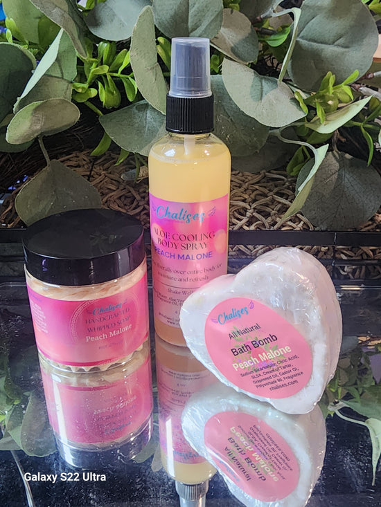 Peach Malone Gift Set