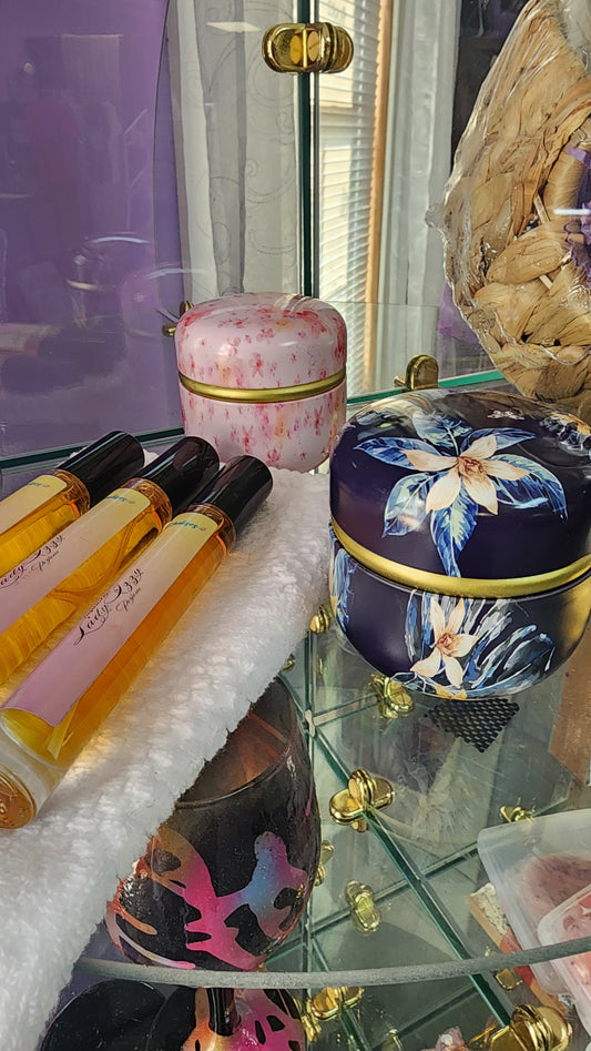 Body Powder & Perfume Set