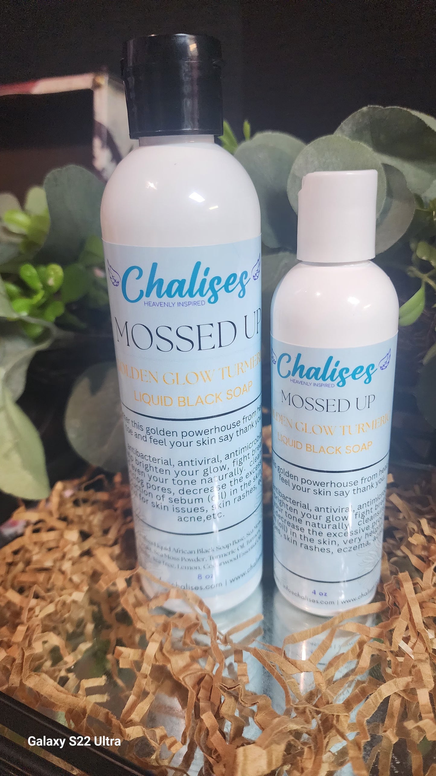 Moss Up Liquid Black Soap