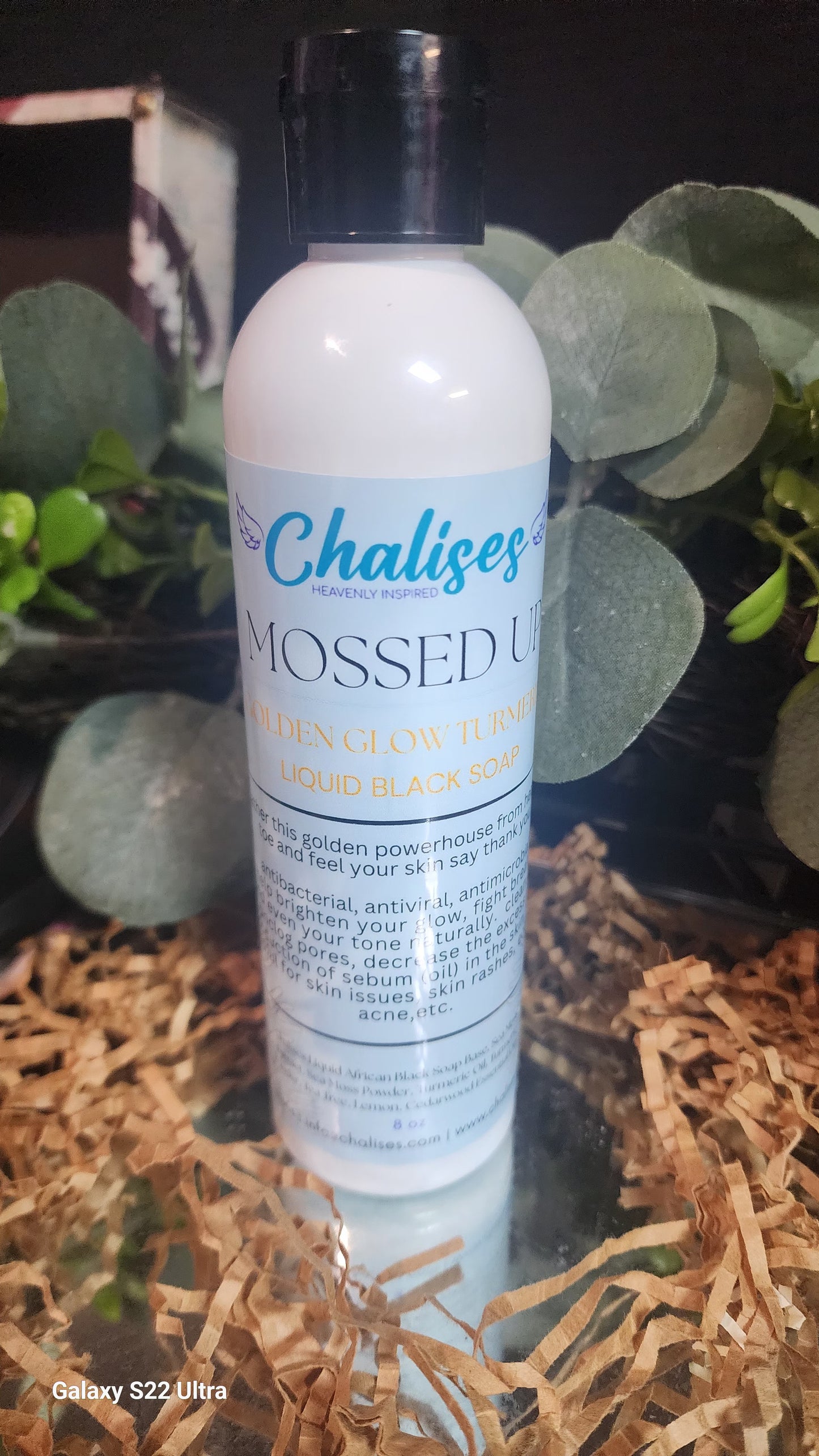 Moss Up Liquid Black Soap