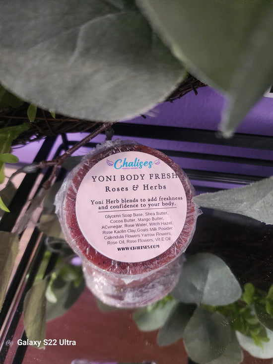 Yoni Body Fresh Roses & Herb Soap bar