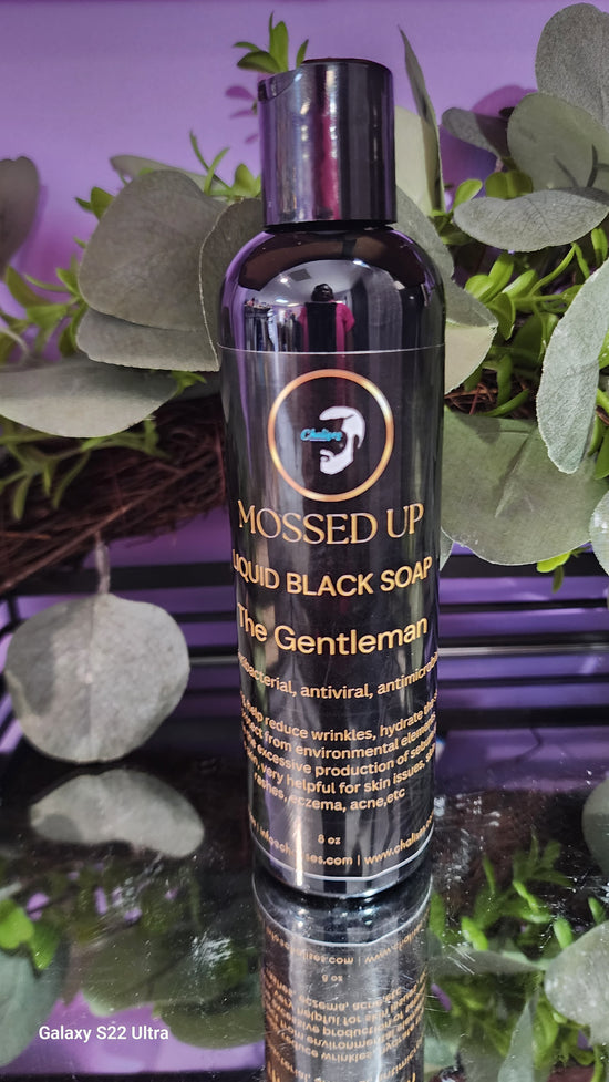 The Gentleman Mossed Up Liquid Black Soap