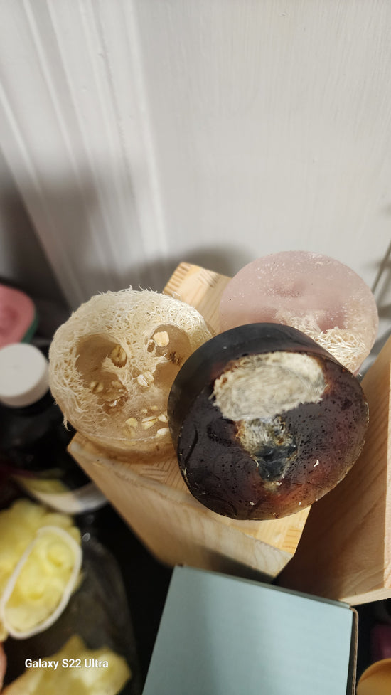 Mini Soaps & Exfoliating Soap Bars | Loofah & African Net Soaps
