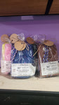 Chalises Exfoliating Bath Sponges | African Nylon Sponge & Natural Loofah