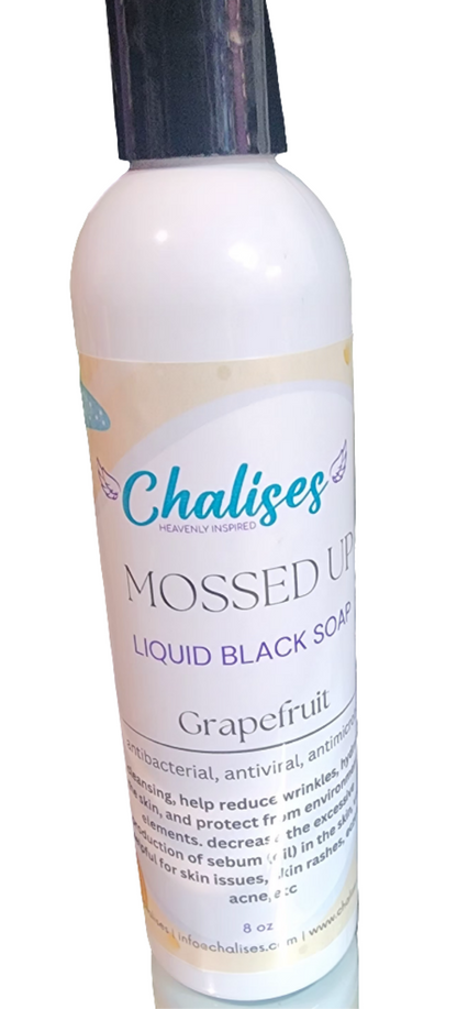 Moss Up Liquid Black Soap