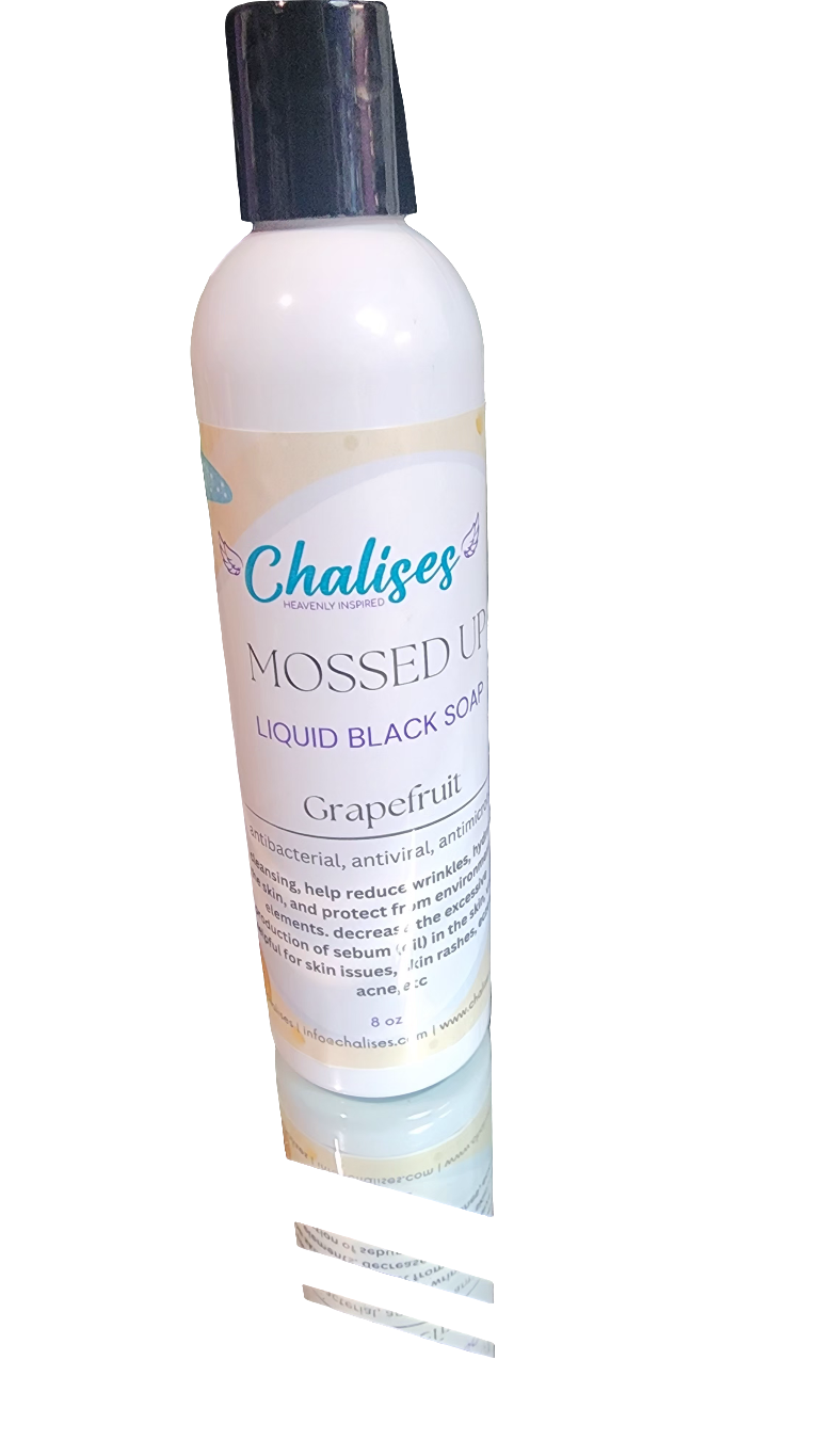 Moss Up Liquid Black Soap