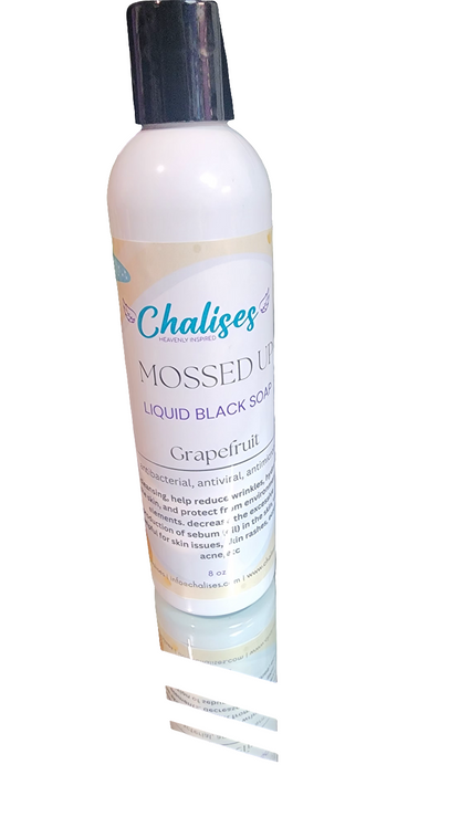 Moss Up Liquid Black Soap