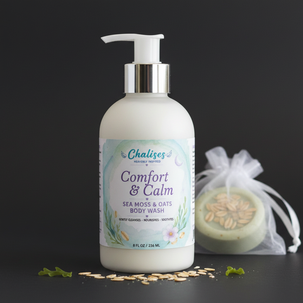 Comfort and Calm Sea Moss and Oats Body Wash