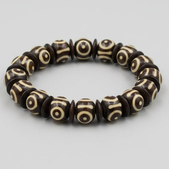 Billielephante • Handcrafted Patterned Bone Bracelet|Chalises