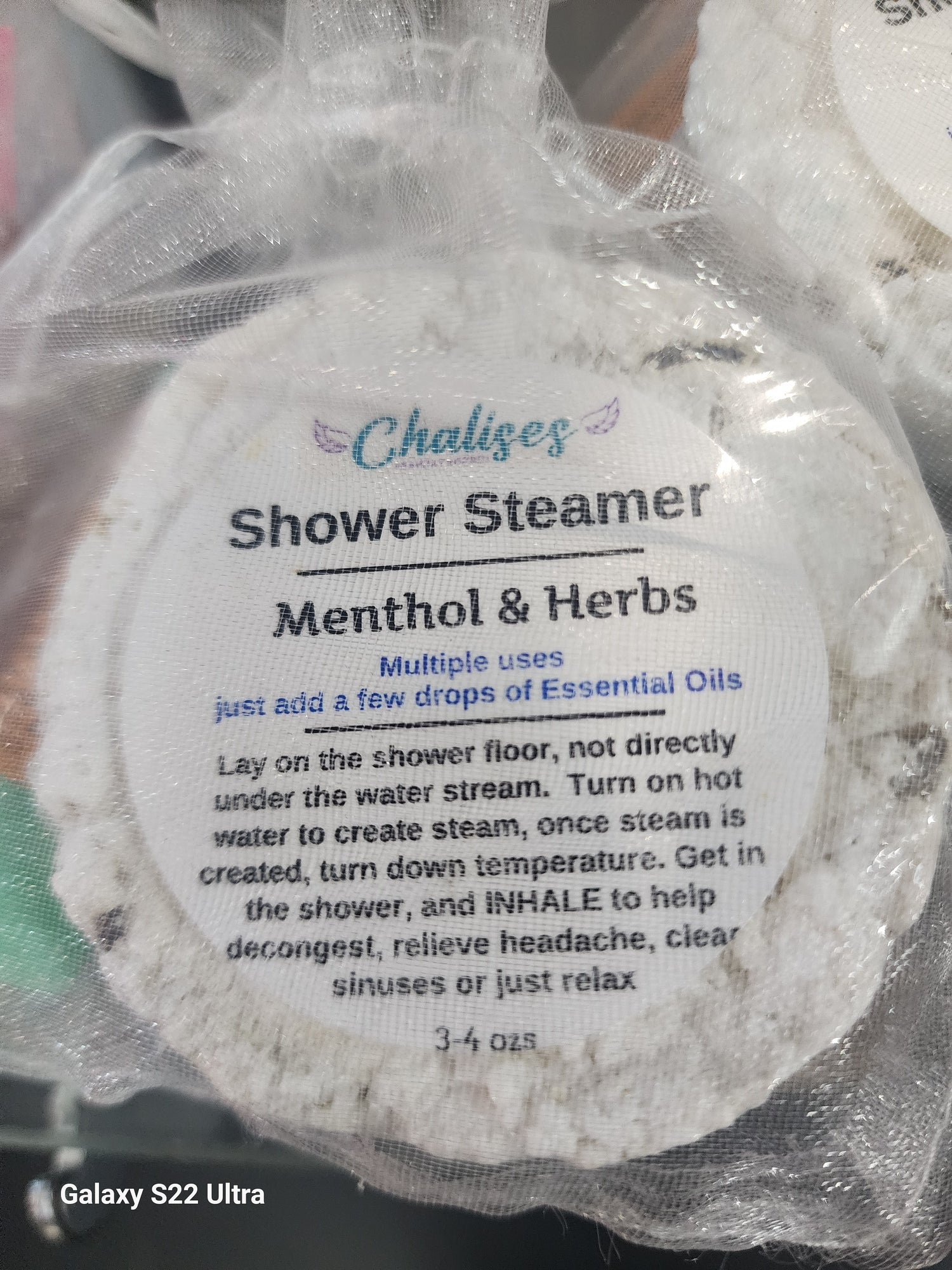 Aromatic Shower Steamers