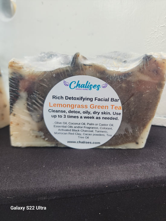 Lemongrass Green Tea Facial Detox Bar
