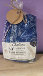 Chalises Exfoliating Bath Sponges | African Nylon Sponge & Natural Loofah