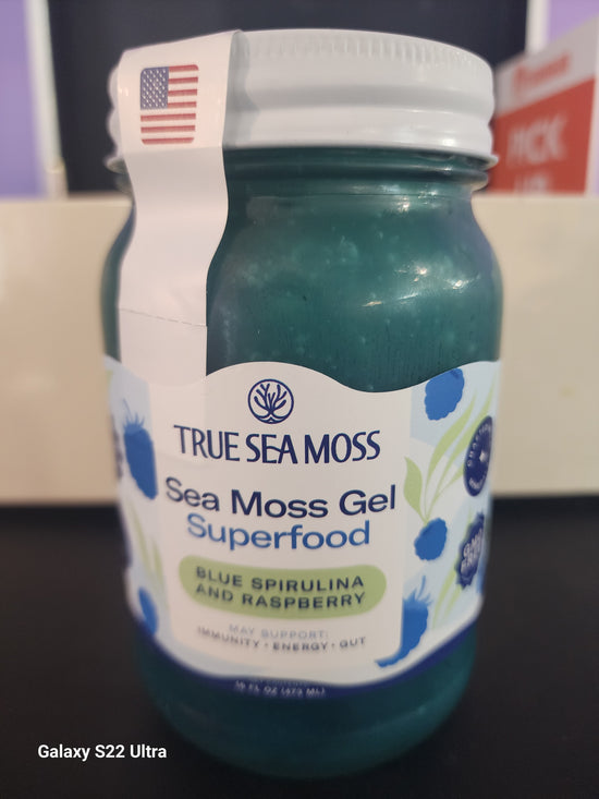 BLUE SPIRULINA SEA MOSS GEL