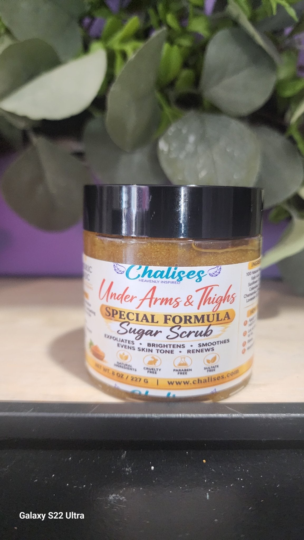 Under Arms &Thighs™ Special Formula Sugar Scrub | Chalises - Chalises Heavenly Inspired