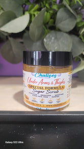 Under Arms &Thighs™ Special Formula Sugar Scrub | Chalises - Chalises Heavenly Inspired