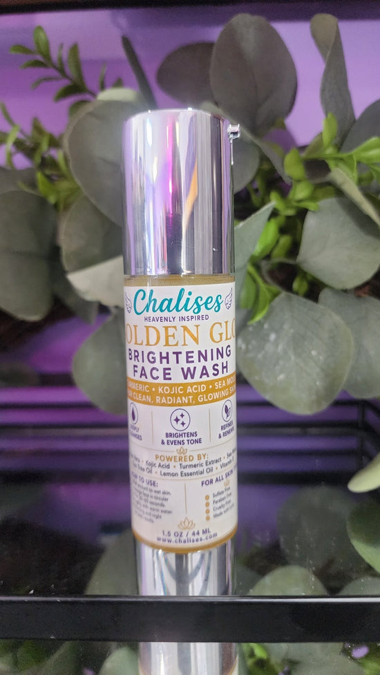 Golden Glo Brightening Face Wash - Chalises Heavenly Inspired
