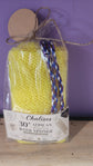 Chalises Exfoliating Bath Sponges | African Nylon Sponge & Natural Loofah