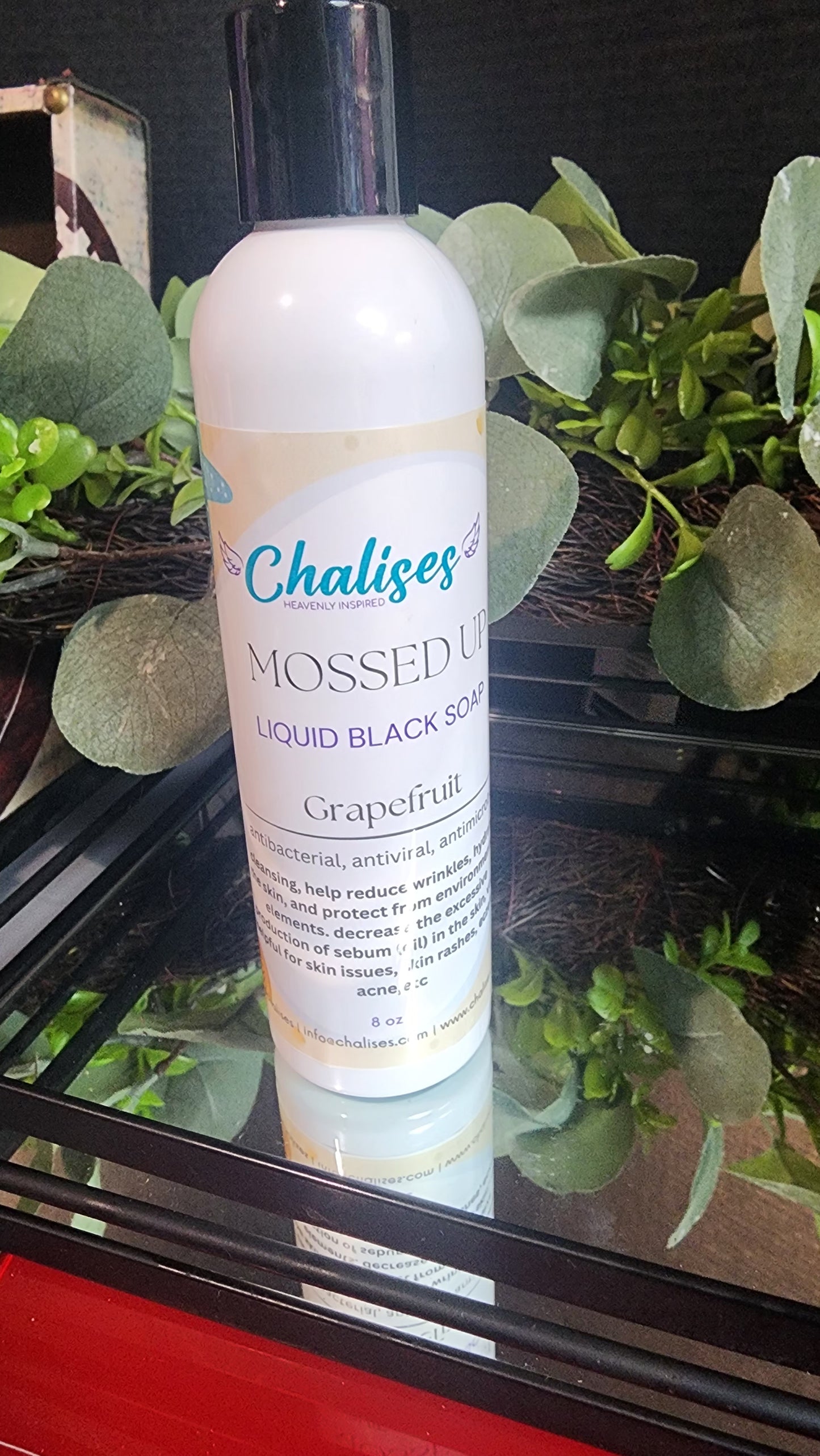 Moss Up Liquid Black Soap