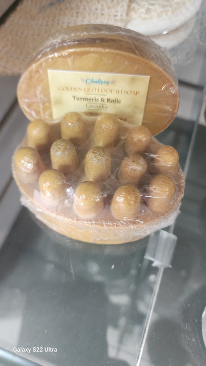 Golden Glo Loofah Soap