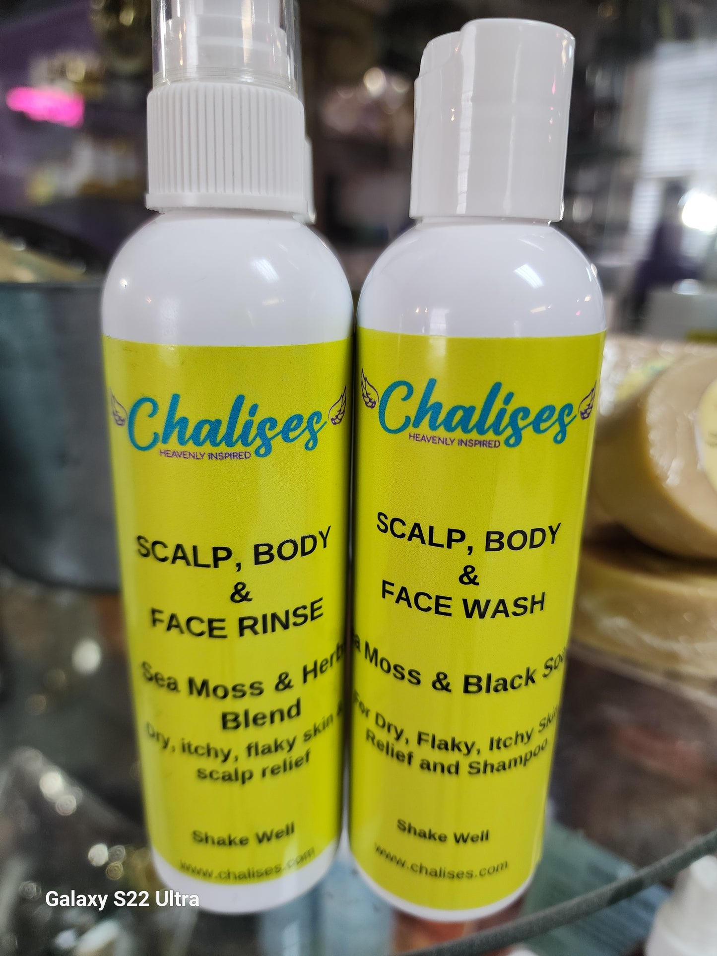 Scalp Body Face Wash & Rinse for Dry Flaky Skin Eczema Dermatitis Relief