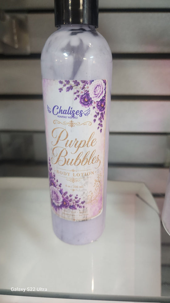 Purple Bubbles Luxury Bubble Bath - Chalises Heavenly Inspired