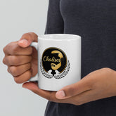 White glossy mug - Chalises Heavenly Inspired