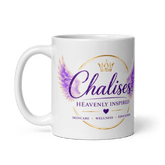 White glossy mug - Chalises Heavenly Inspired