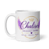 White glossy mug - Chalises Heavenly Inspired