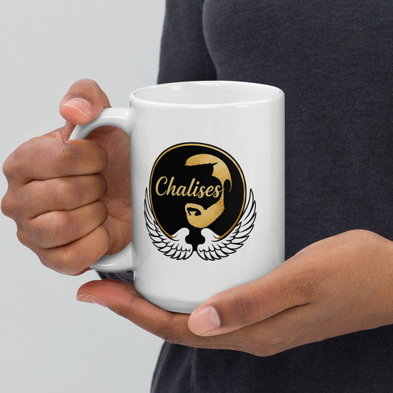 White glossy mug - Chalises Heavenly Inspired