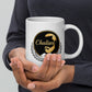 White glossy mug - Chalises Heavenly Inspired